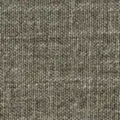 Heathered gray woven fabric texture with a dense grid pattern, beige and dark gray speckles, and a brushed surface; label reads "swan > fabric (extra) > extra 812."